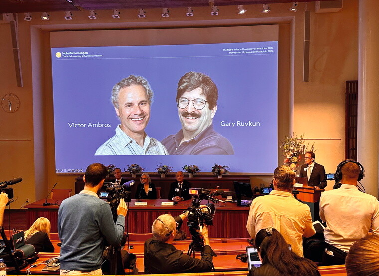 Nobelpreis für Victor Ambros und Gary Ruvkun