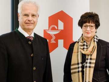 BAK-Präsident Thomas Benkert und Vizepräsidentin Ursula Funke